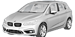 BMW F45 B1C60 Fault Code